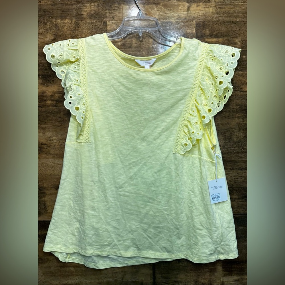 Ladies - Sleeves - Lauren Conrad Blouse - NWT - XXL - Yellow